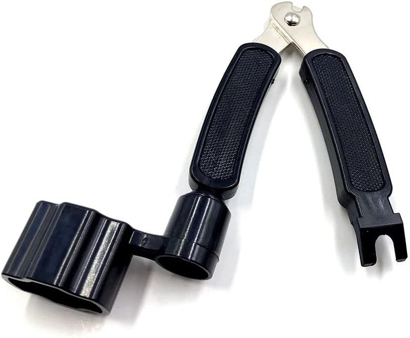 Aliotech Professional Guitar String Winder Cutter and Bridge Pin Puller, 3 in 1 Multifunctional Guitar Maintenance Tool - Image 1